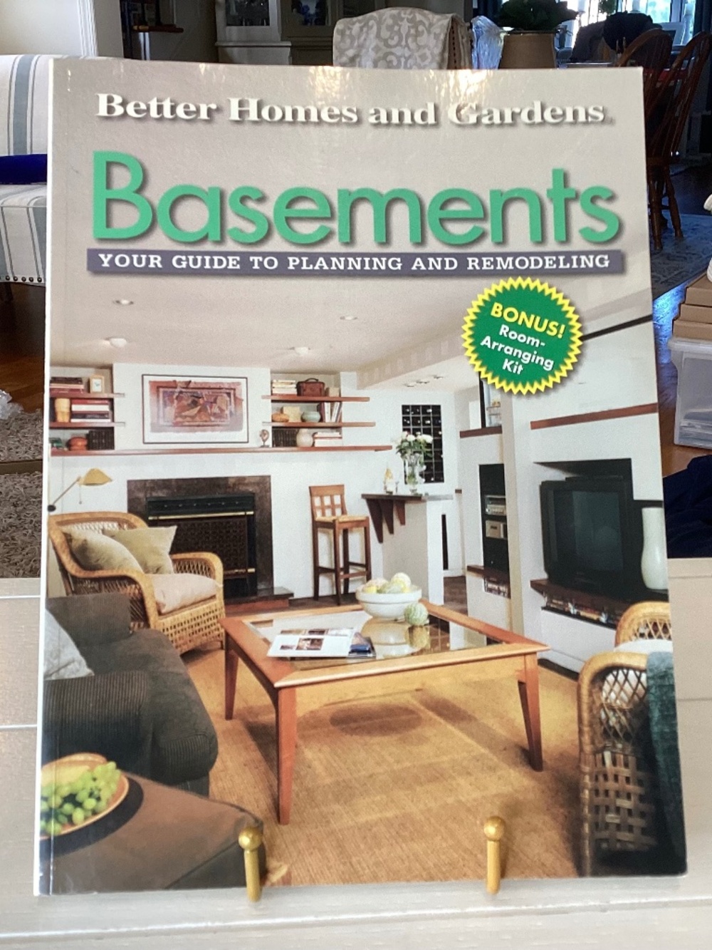 Better Homes & Gardens “Basements” Softcover Design Book